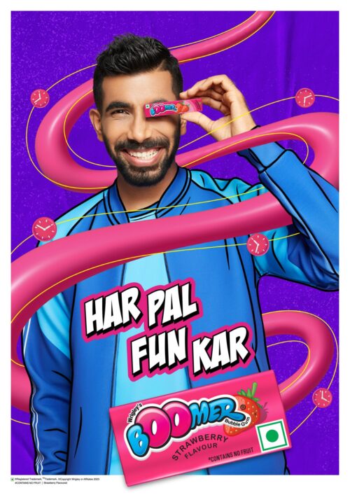 Mars wrigley collaboration with cricket star bumrah
