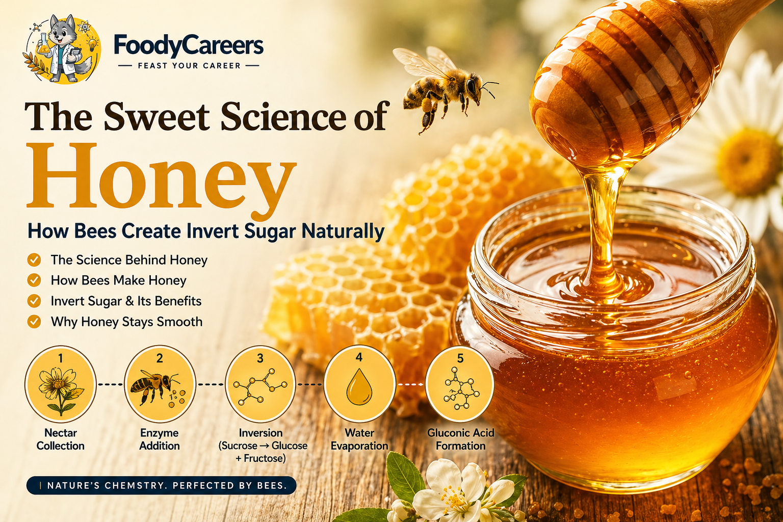 The Sweet Science of Honey: How Bees Naturally Create Honey